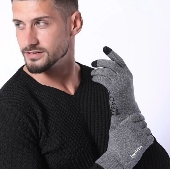 Sale! Mens new touch screen gloves. ☆3FOR$30☆ - Picture 1 of 4